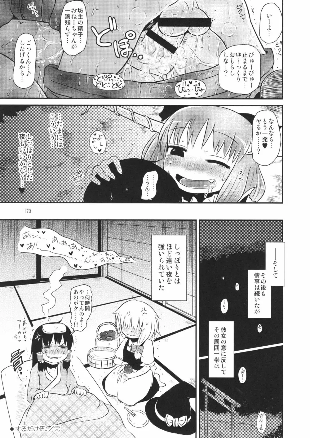 するだけ。 総集編 壹 - page173