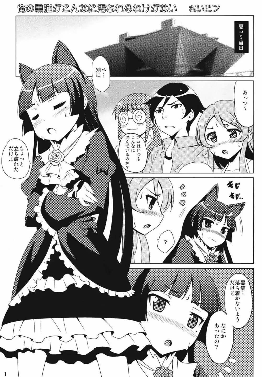 俺の黒猫がこんなに汚されるわけがない - page2
