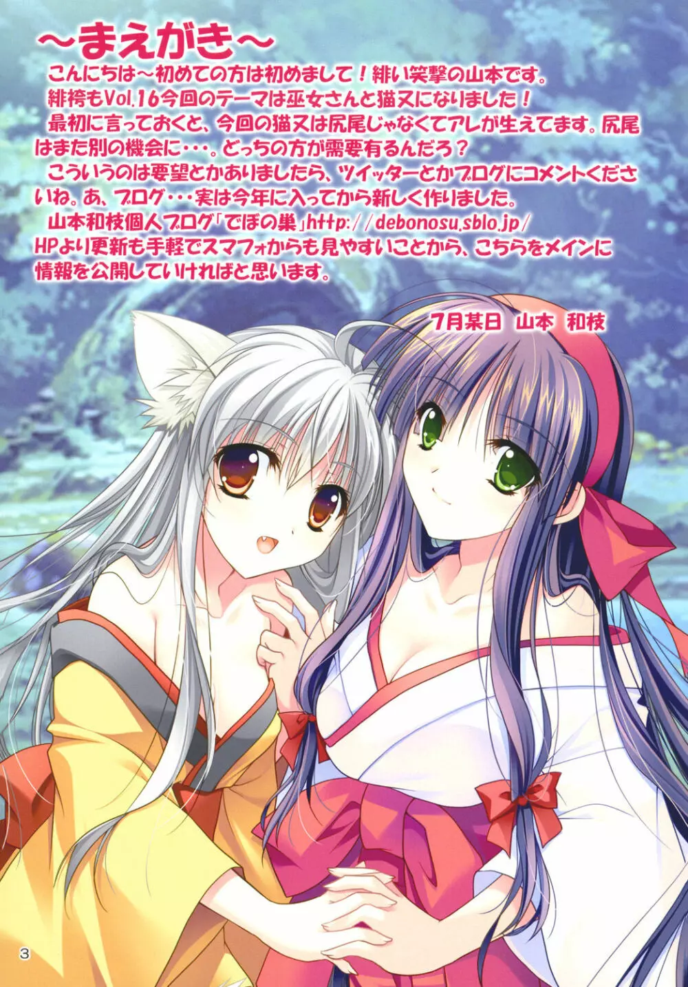緋袴 Vol.16 - page3