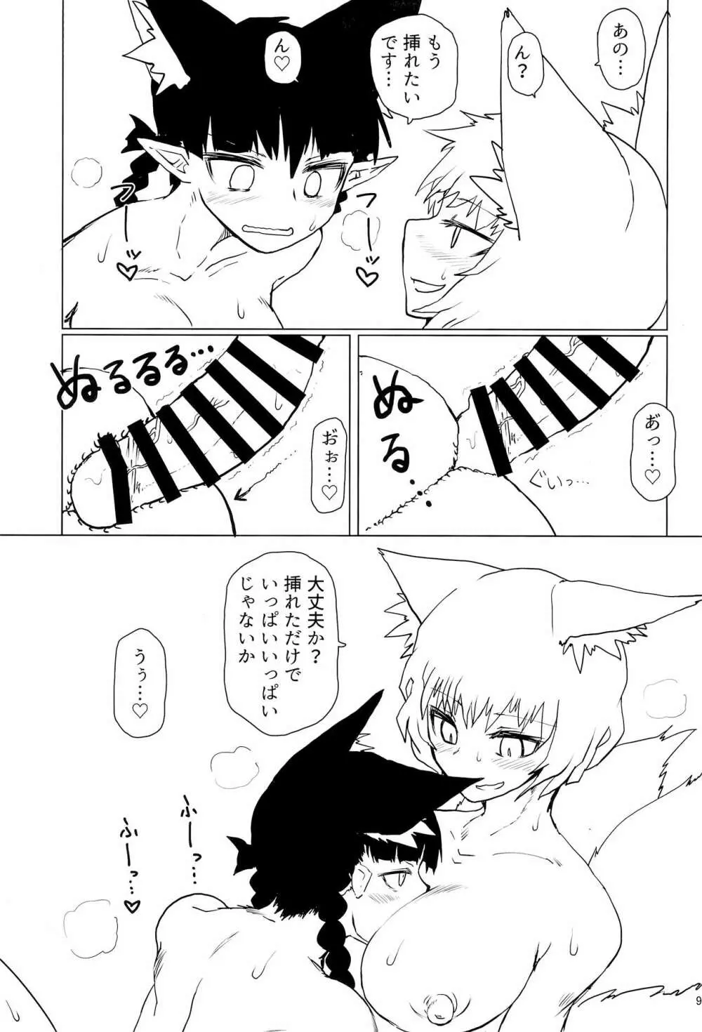 夏の蒸れ狐 - page10