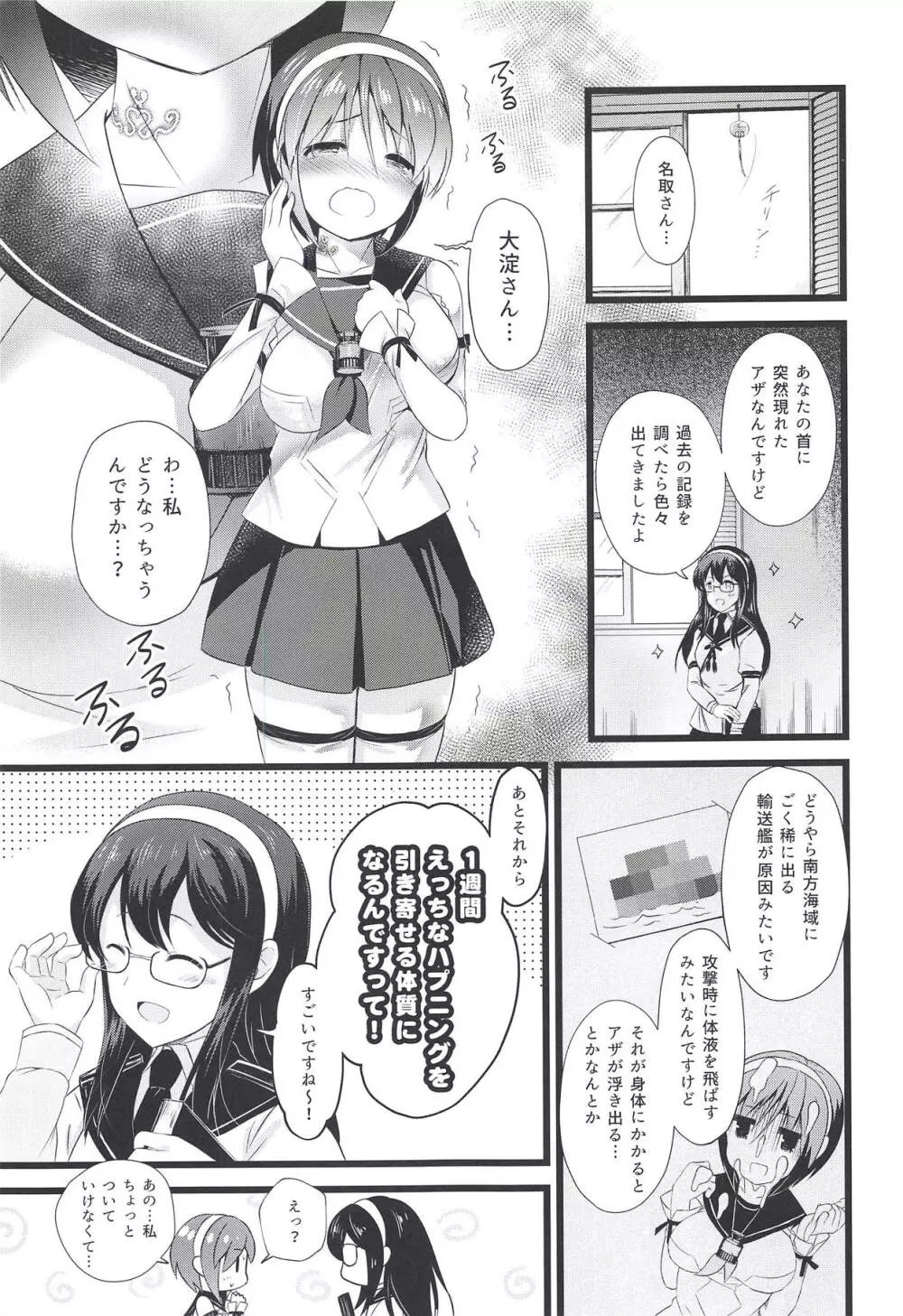 名取えっちなハプニングってど…どうしよう!? - page2