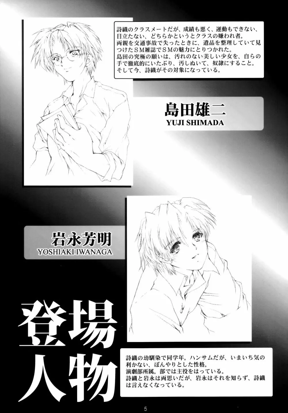 (C93) [HIGH RISK REVOLUTION (あいざわひろし、岩崎啓眞)] 詩織 第四章 二人目の主人(上巻) 新装版 (ときめきメモリアル) - page4