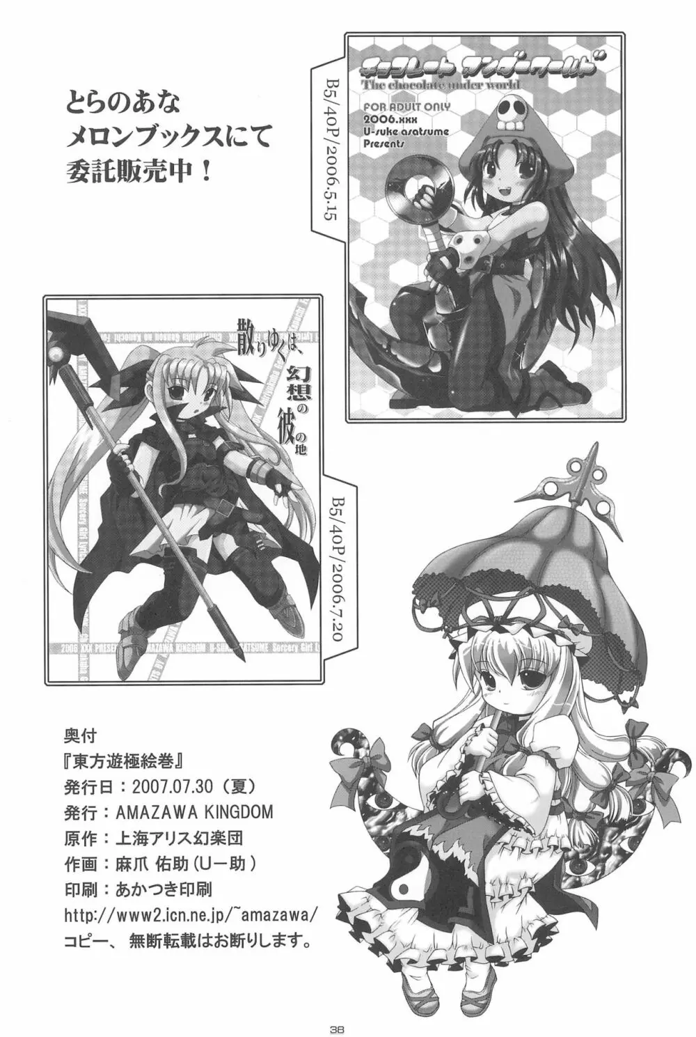 東方遊極絵巻 - page38