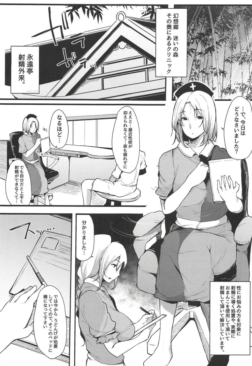永遠亭射精外来 Extra - page3