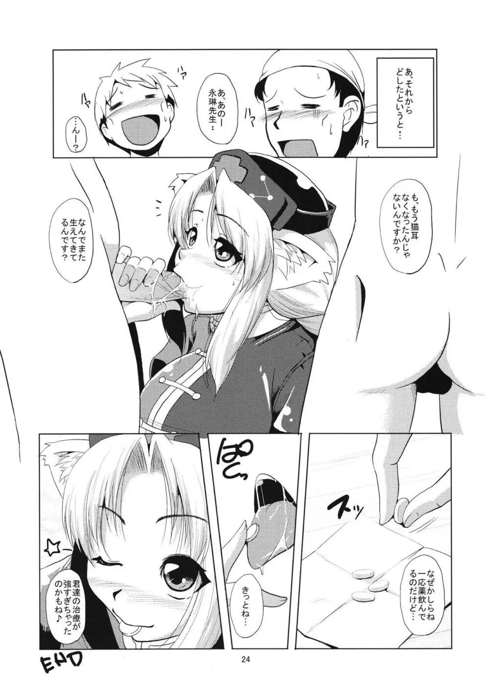 猫耳えーりんとにゃんにゃんウフフ - page25