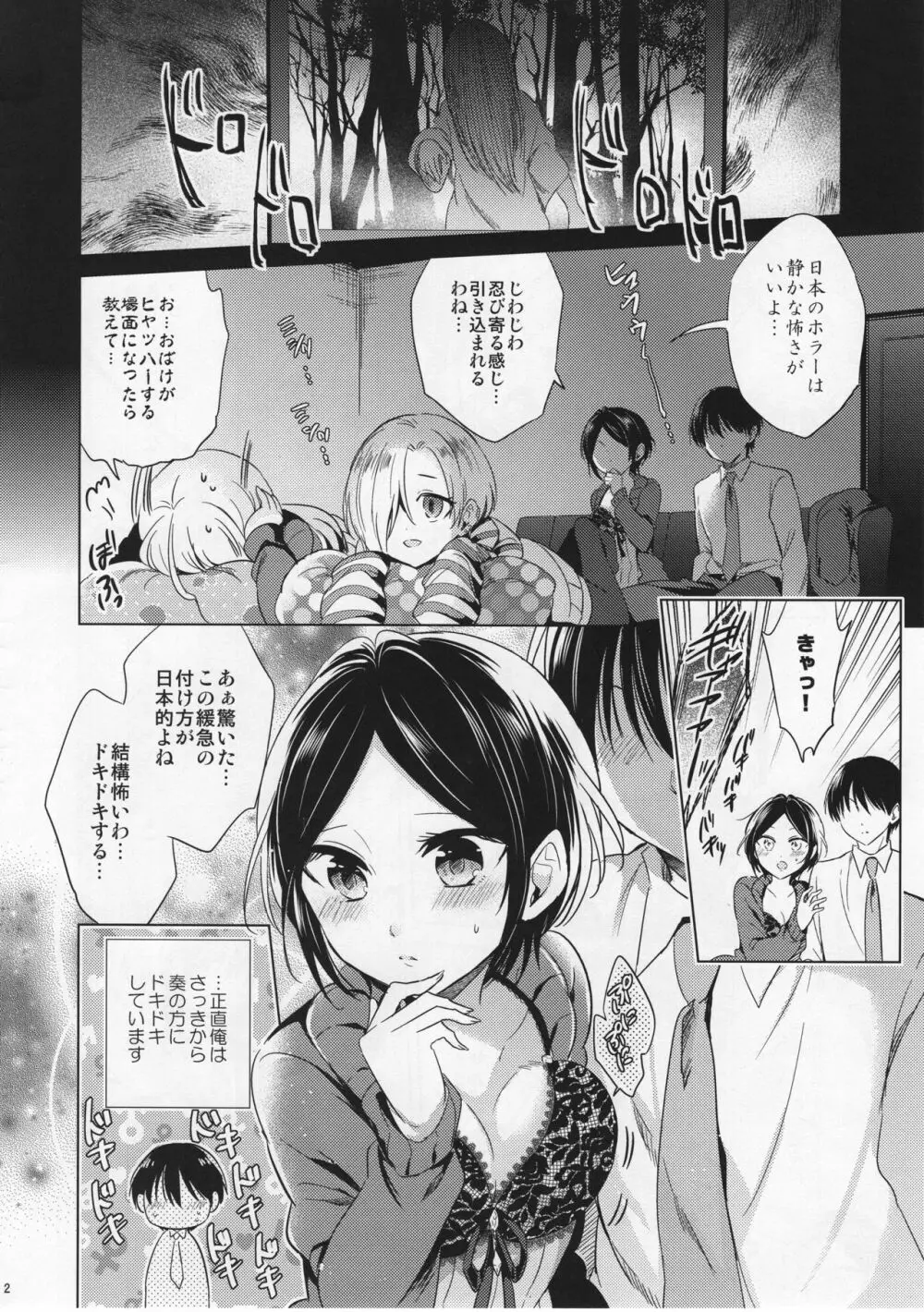 奏と映画を観ながら××する本 - page2