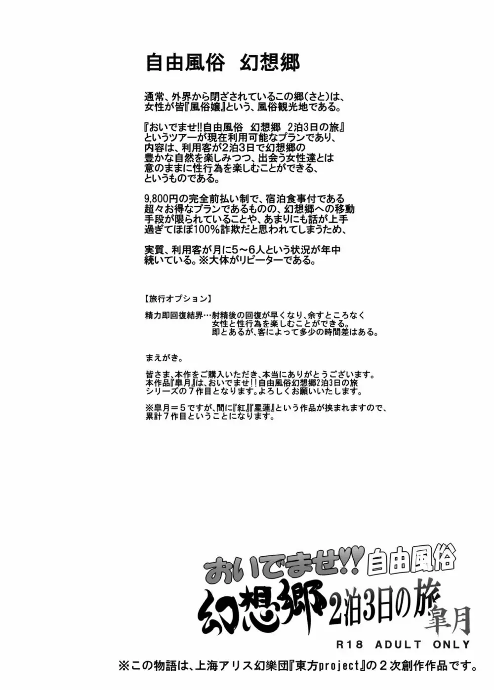 おいでませ!!自由風俗幻想郷2泊3日の旅 皐月 - page4