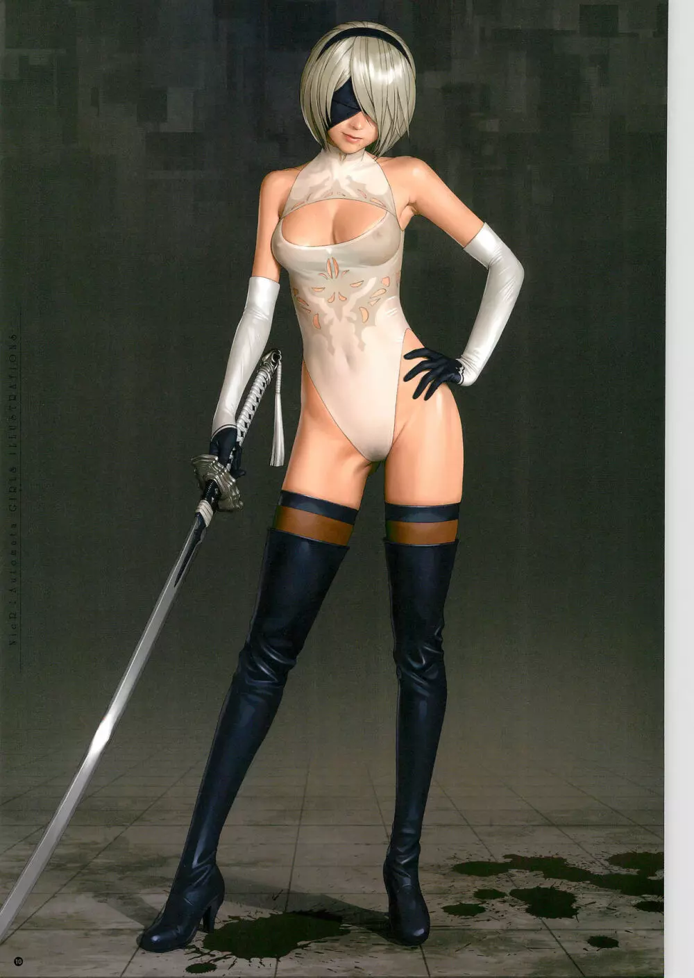 SENSUAL Vol.14 NieR：Automata GIRLS ILLUSTRATIONS 1 - page12