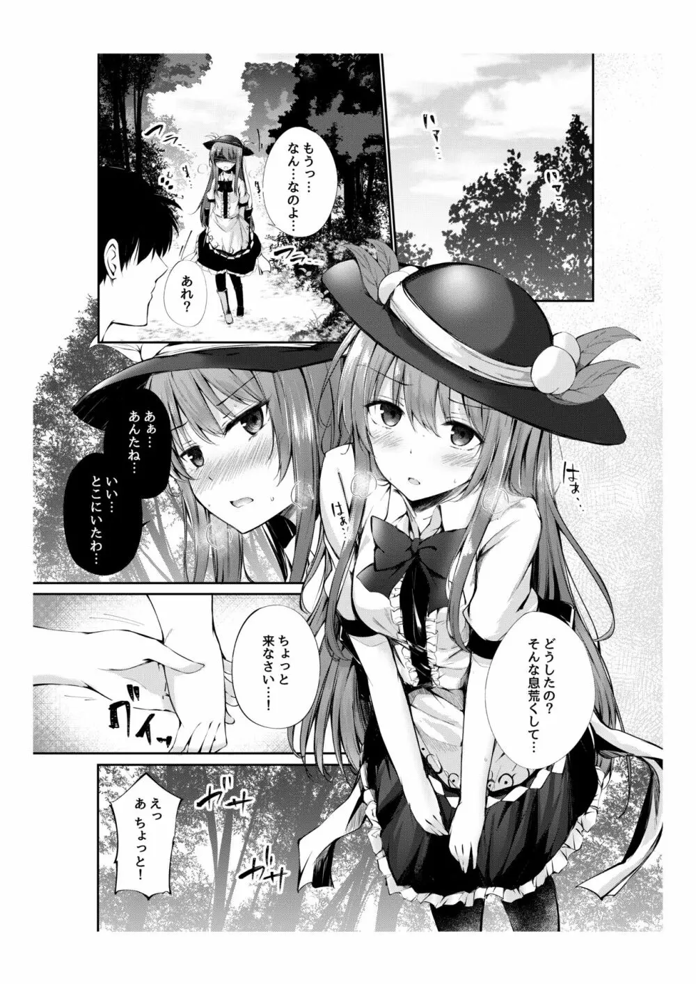天子ちゃんのコピー本 (東方Project - page2