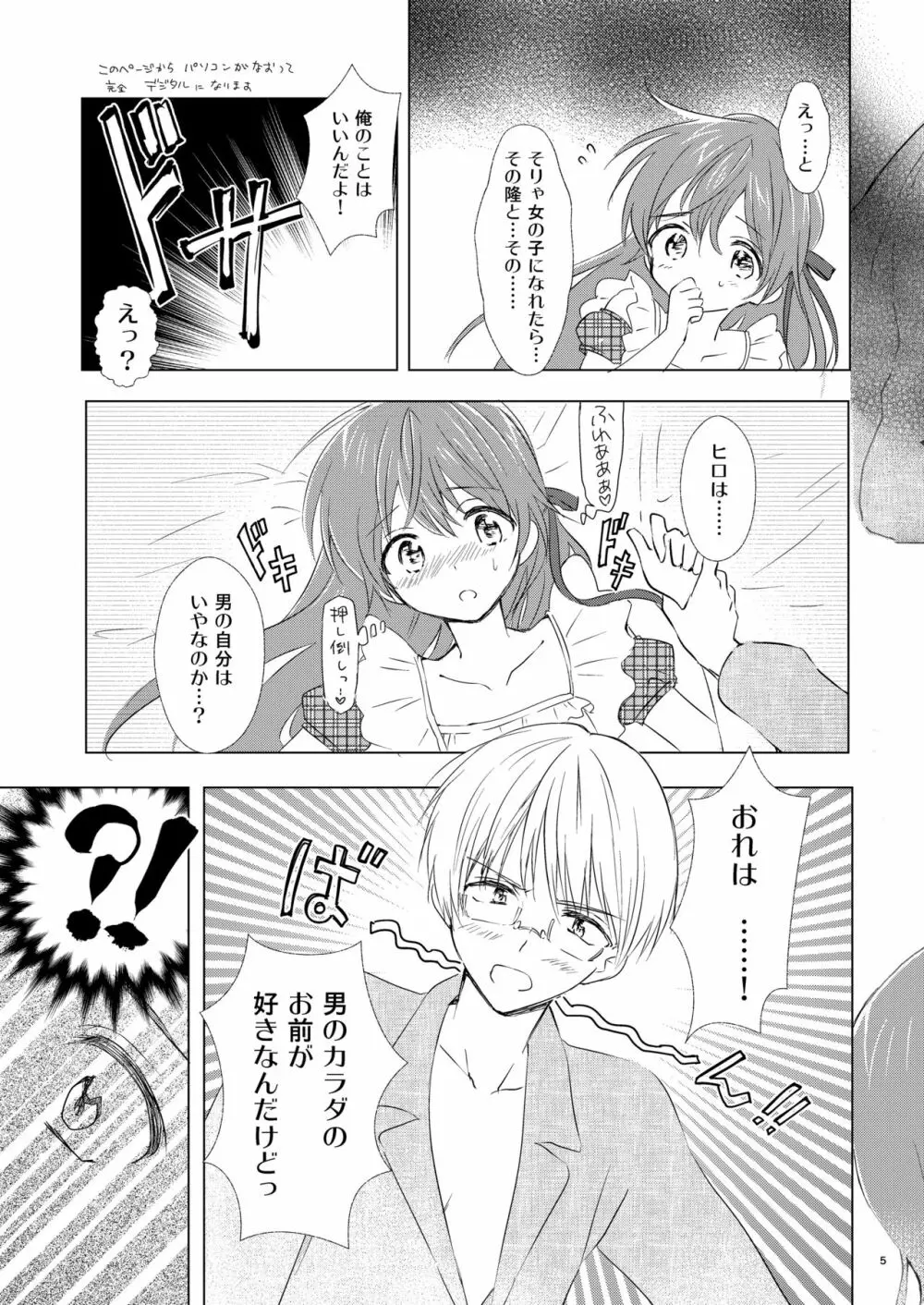 オトコノコはお好き? - page6