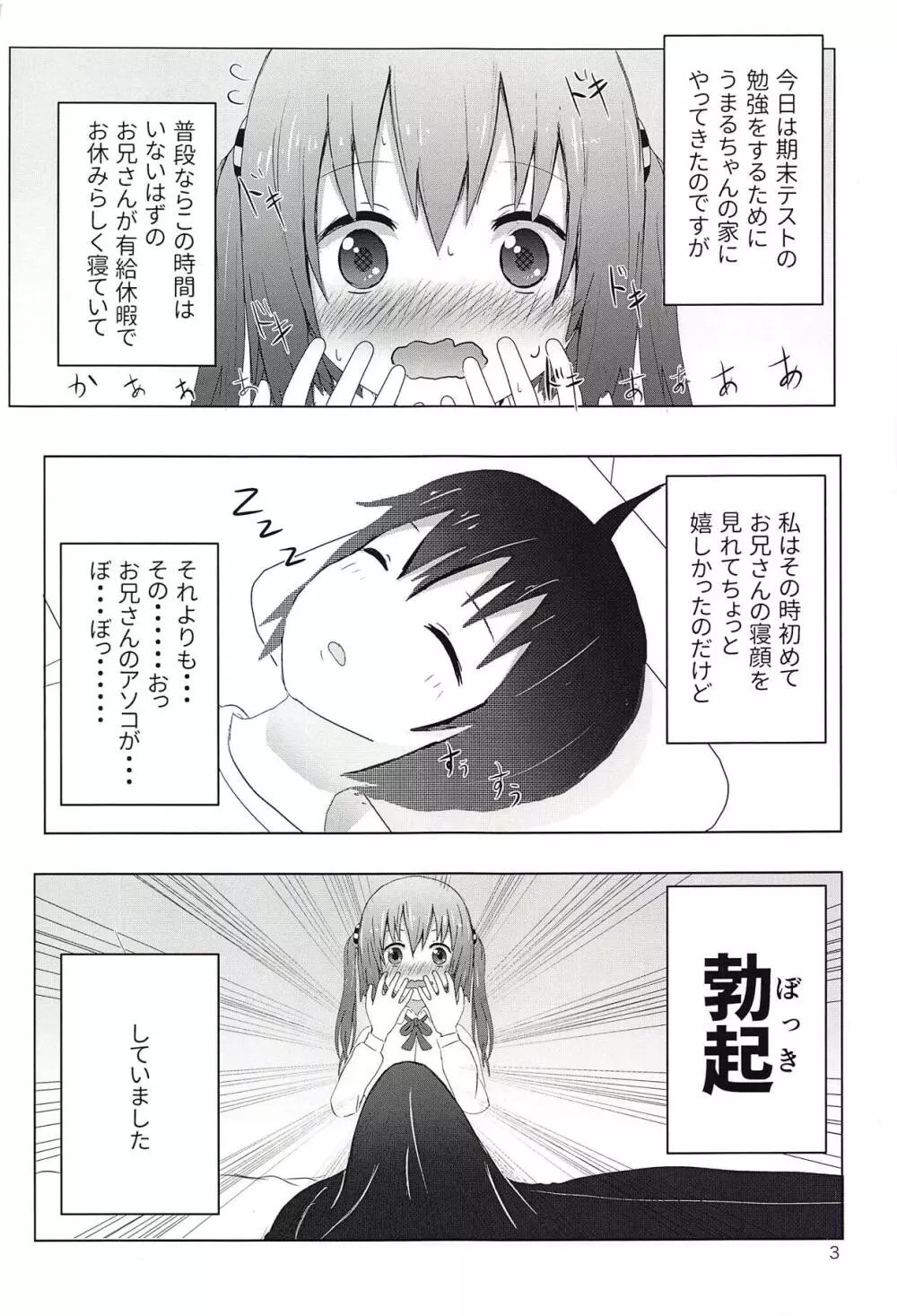海老名ちゃんとうまるちゃんとお兄ちゃんと 前編 - page2