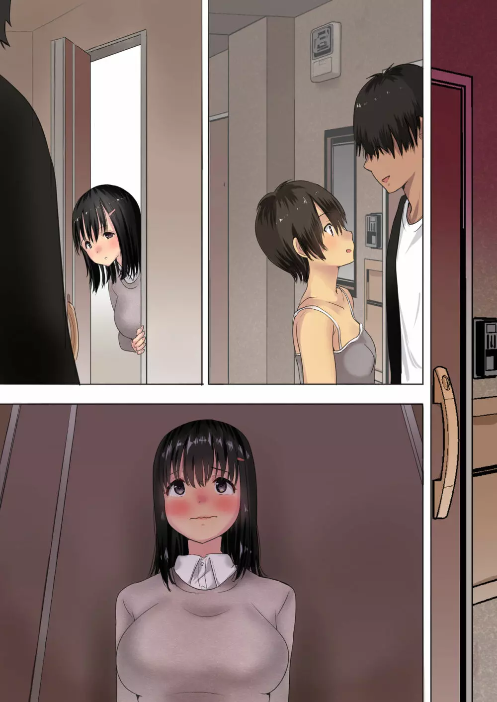 真梨が夫のいないマンションでしたSEX - page126