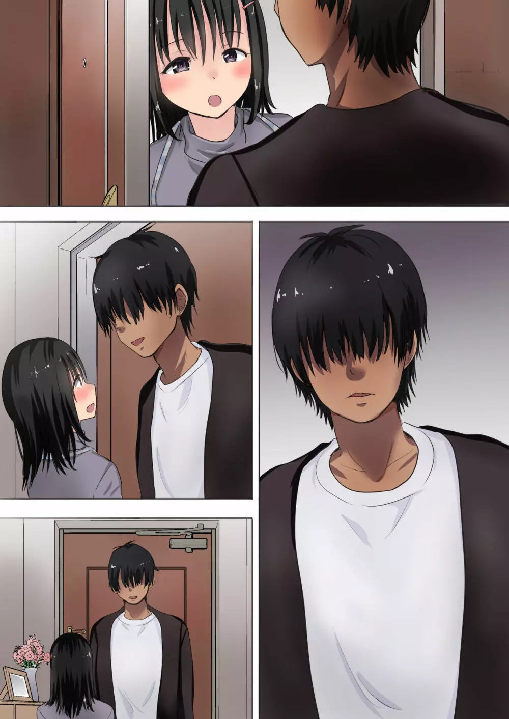 真梨が夫のいないマンションでしたSEX - page74