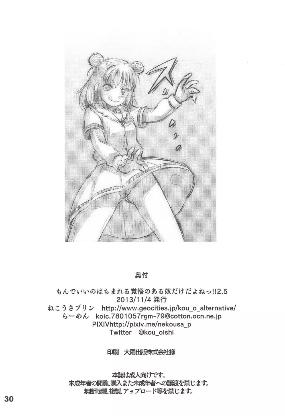 もんでいいのはもまれる覚悟のある奴だけだよねっ!! 2.5 - page29