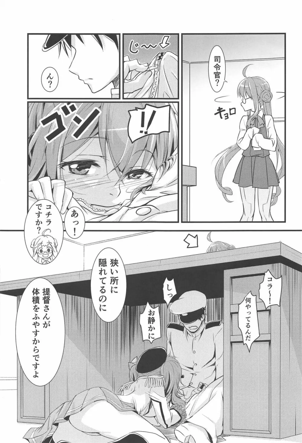 ちょろいチョロチョロだよ!鹿島さん - page8