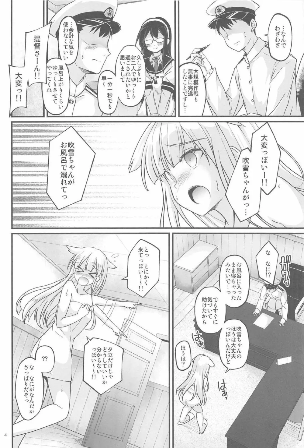 ふぶきたちの夜 - page3