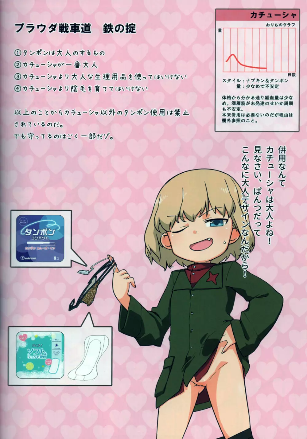 戦車道女子生理用品抜き打ち検査合同 全国大会編 - page23