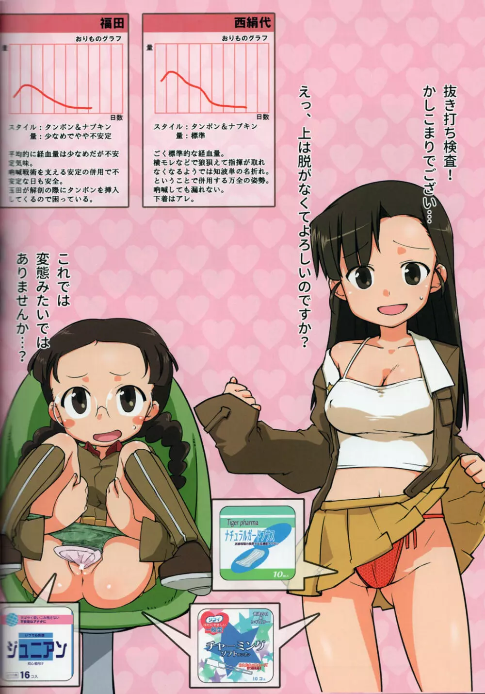 戦車道女子生理用品抜き打ち検査合同 全国大会編 - page25