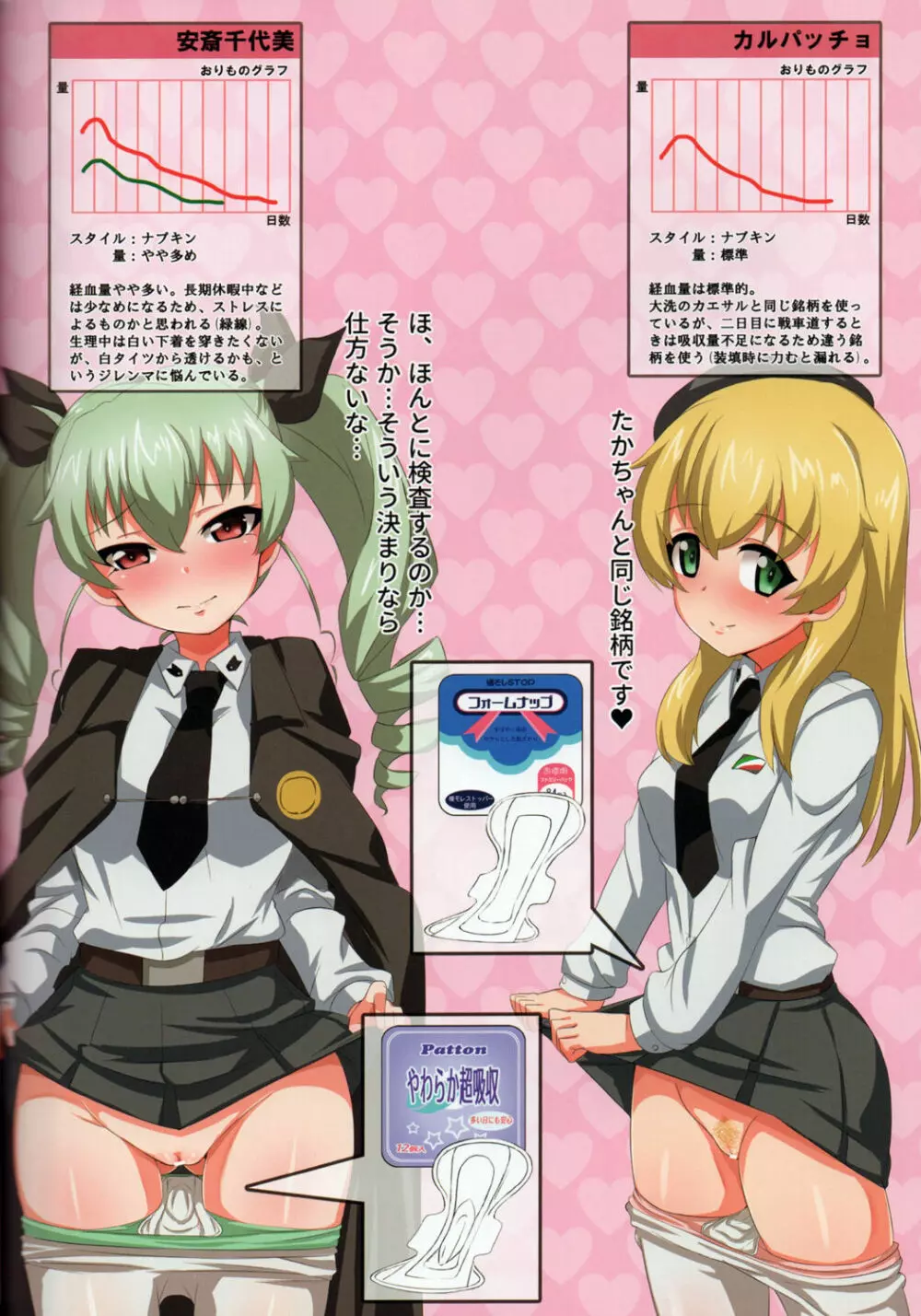 戦車道女子生理用品抜き打ち検査合同 全国大会編 - page31
