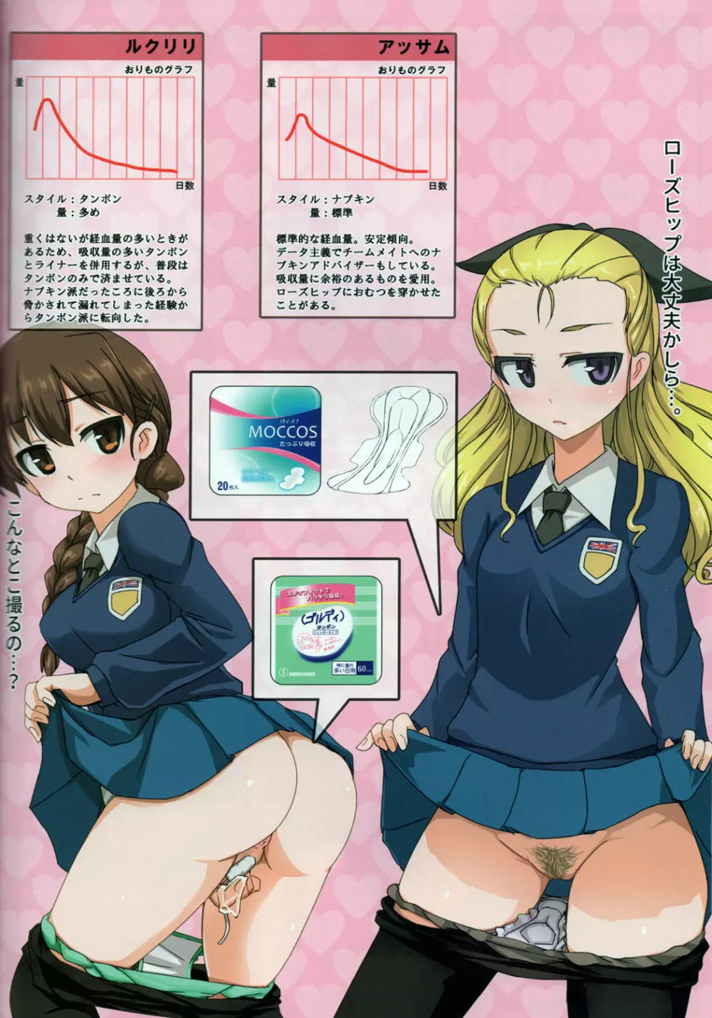 戦車道女子生理用品抜き打ち検査合同 全国大会編 - page37