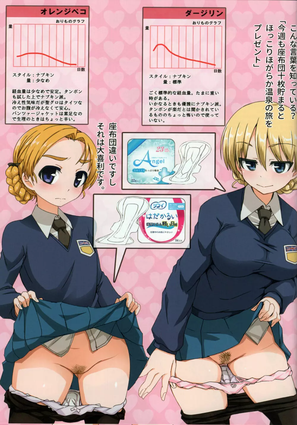 戦車道女子生理用品抜き打ち検査合同 全国大会編 - page38