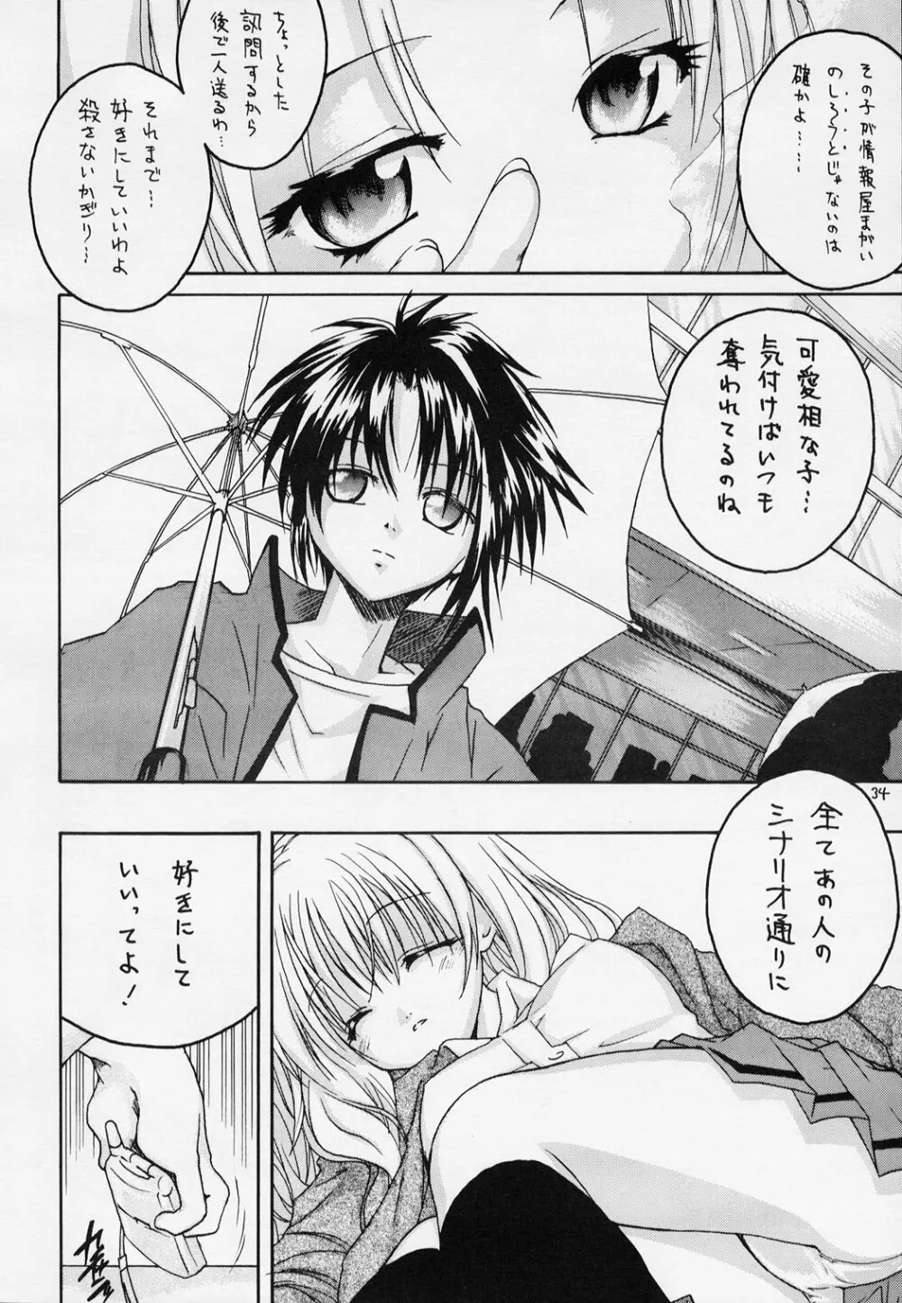 (C63) [RED RIBBON REVENGER (伊吹渡, 魔公子) わが青春の理想郷 (スパイラル・アライヴ, スターオーシャン) - page33