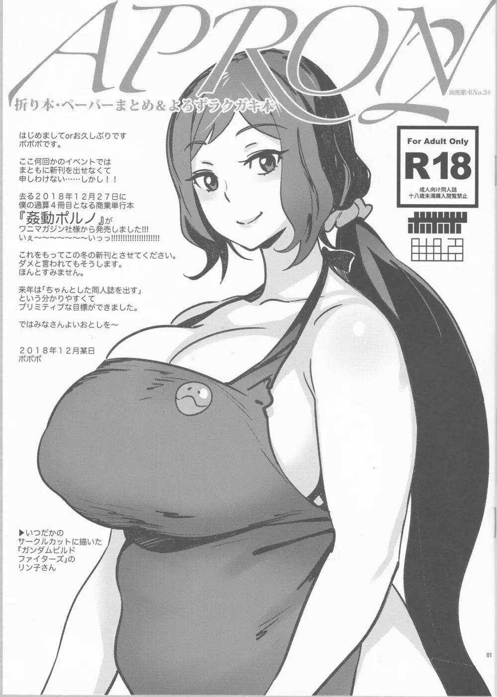 APRON2 折本・ペーパーまとめ&よろずらくがき本