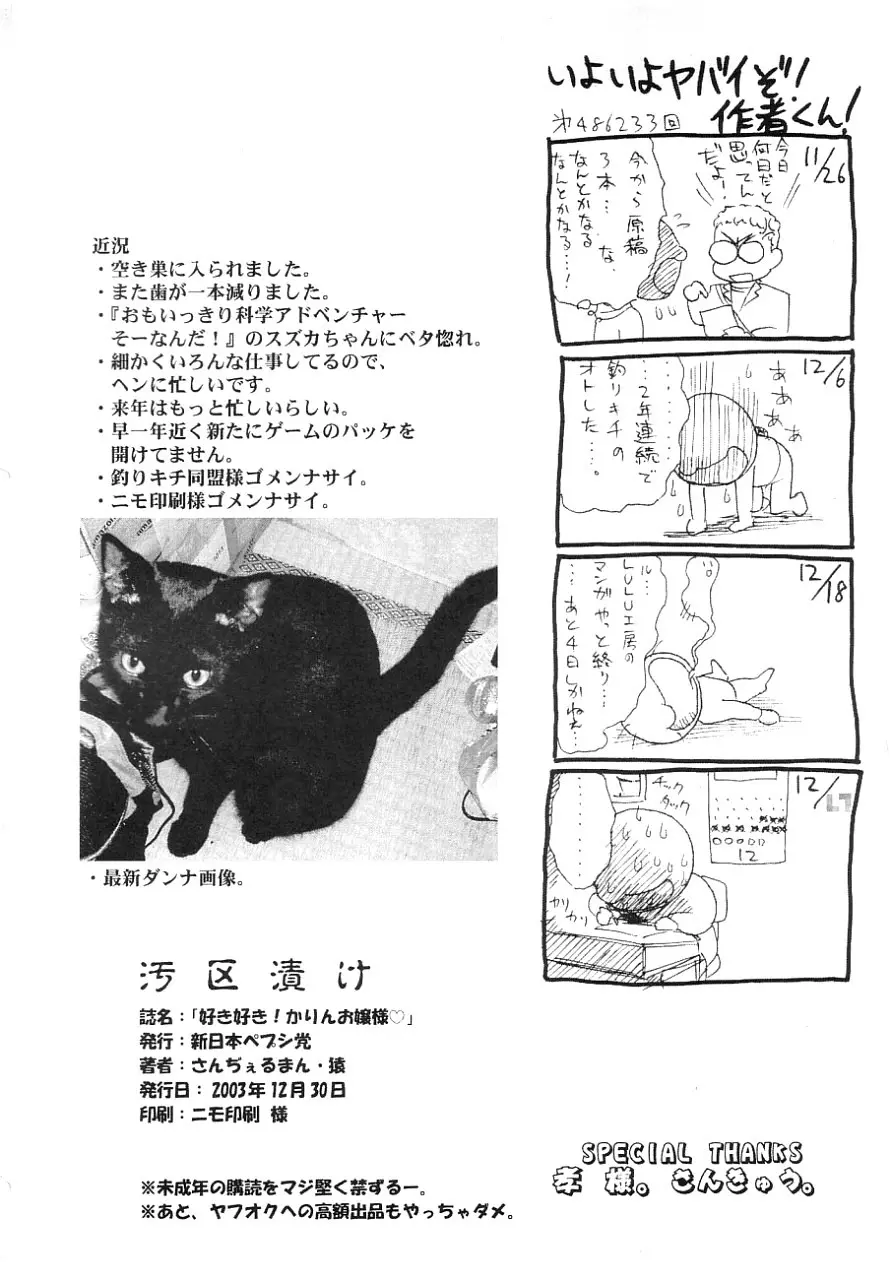 好き好きかりんお嬢様 - page21