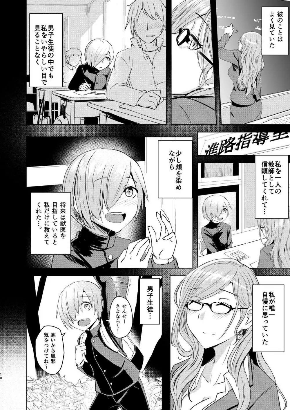 センセイがこんなことしてたなんて… - page10