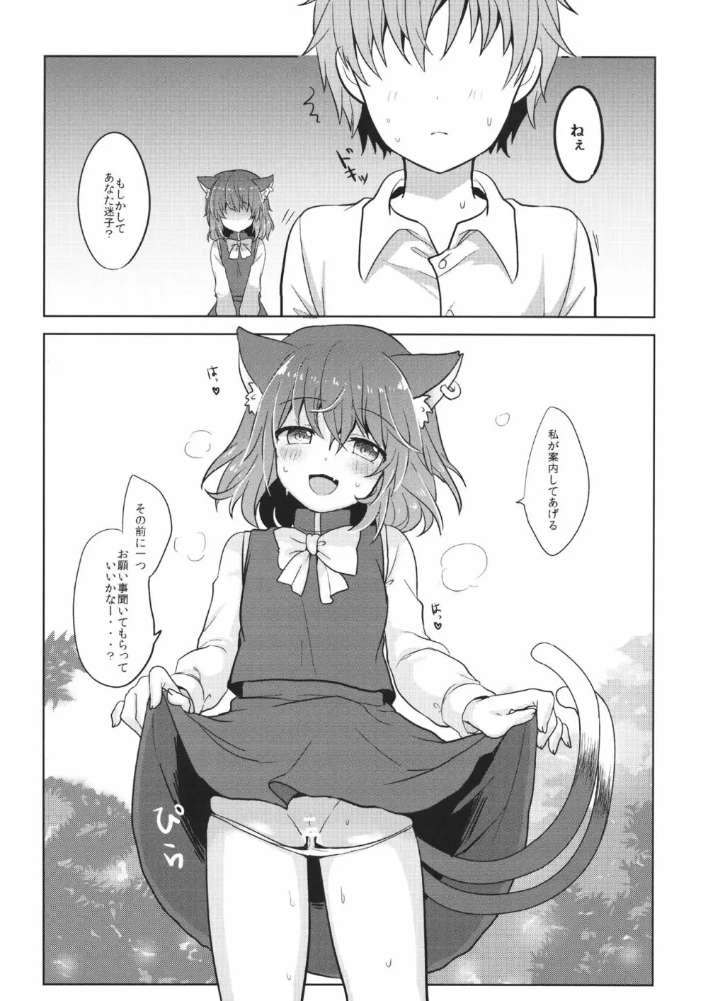 ちぇんちゃんのはつじょーき - page6