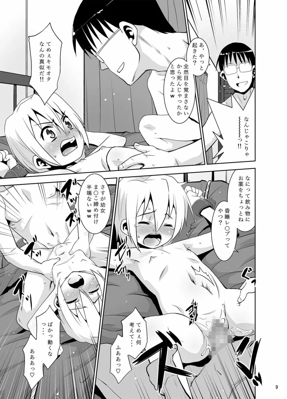 取り扱い注意!!魔法の脱毛クリーム。2 - page8