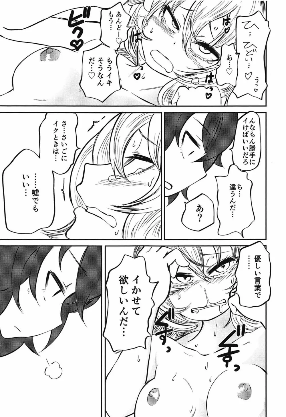 押田の調教ごっこ - page12