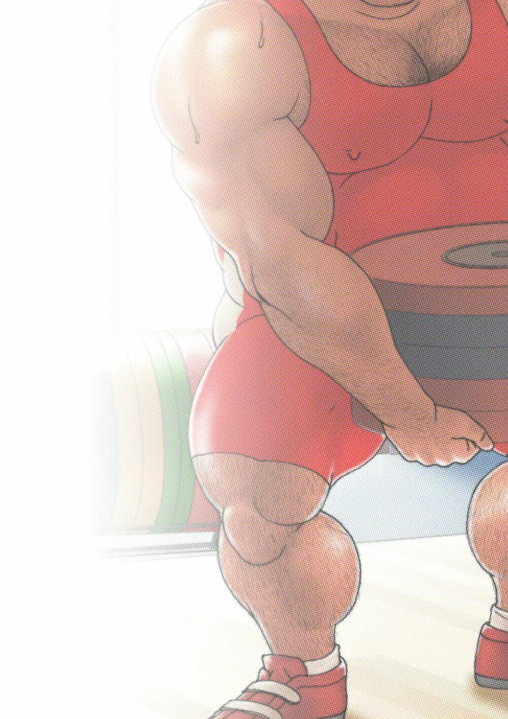 男子高校生ウェイトリフター 大会後のホテルでの青い夜 - page33
