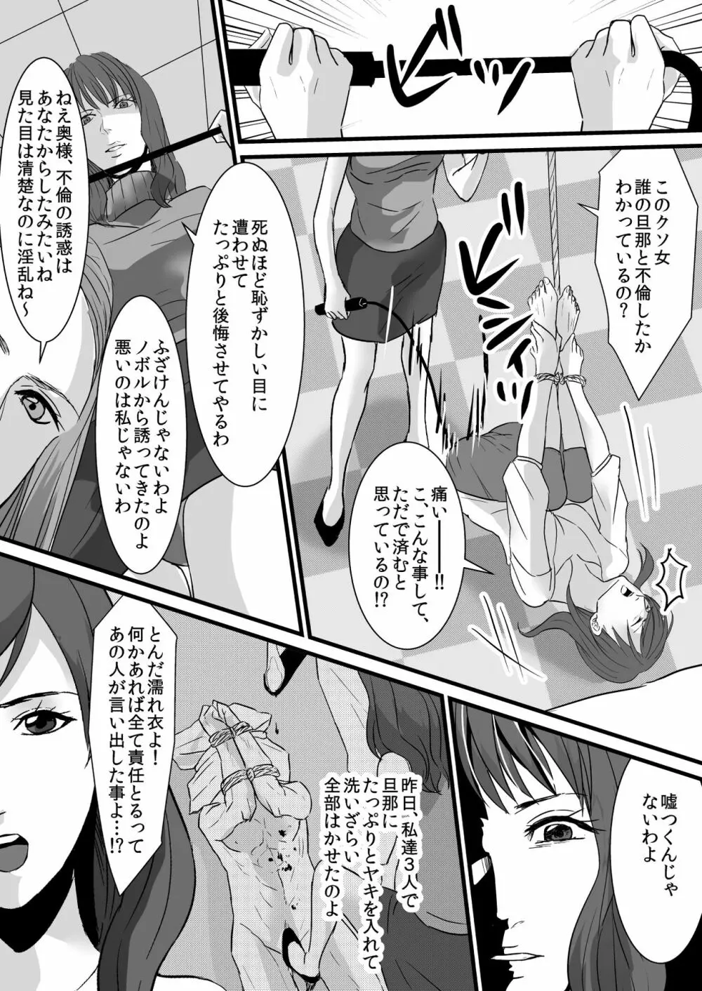 セレブ婦人達への復讐○辱 ～不倫の代償を浣腸で償わされた女達～ - page5
