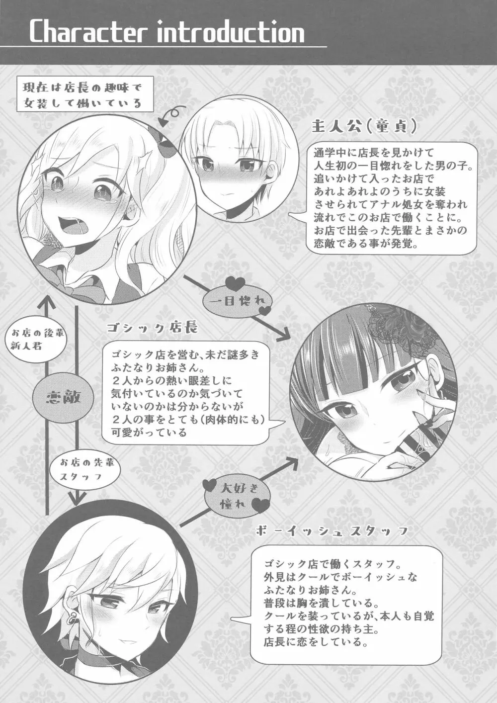 僕が一目惚れしたゴシックお姉さんはふたなりだった件 3 - page5