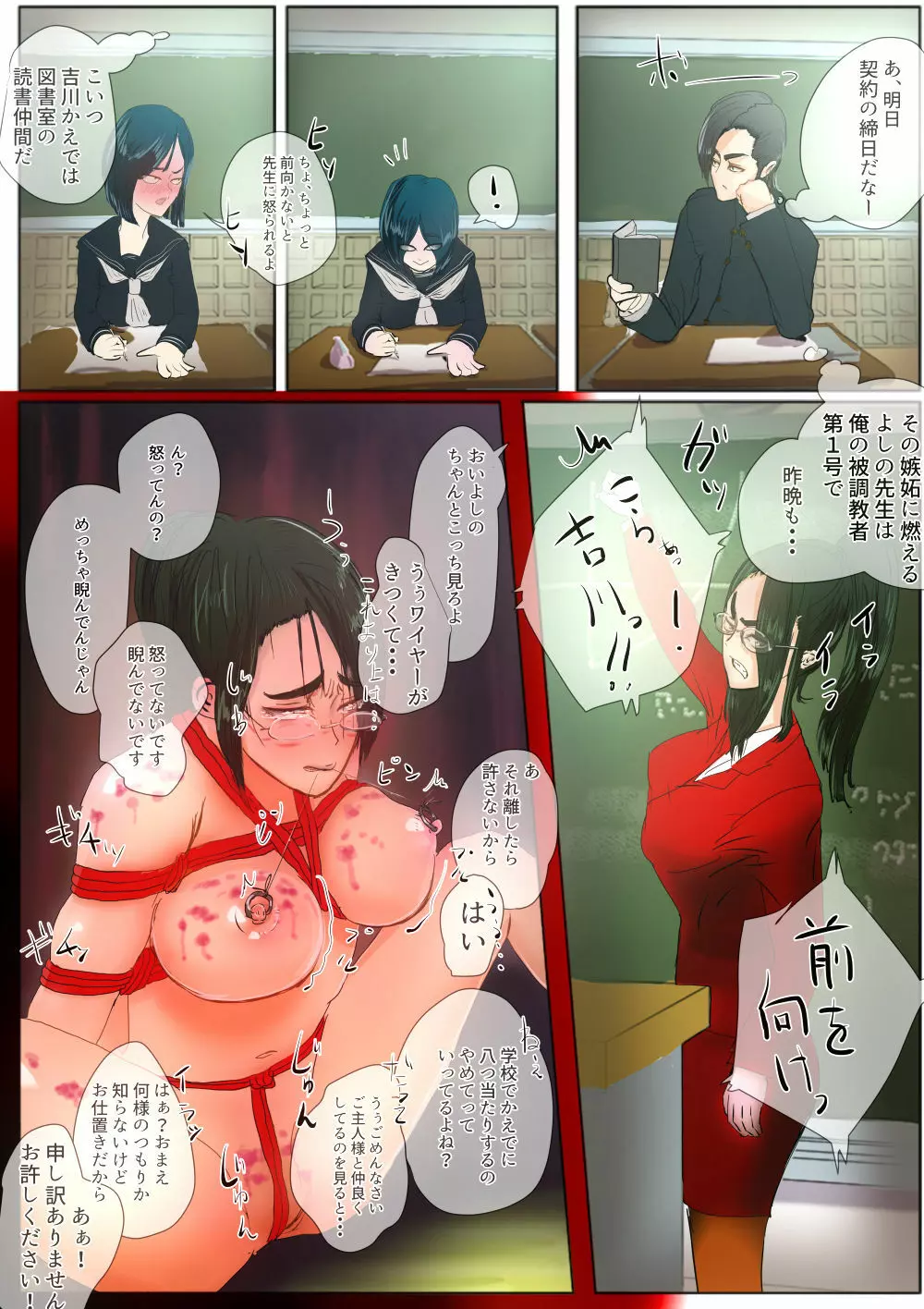 蠱毒の王 〜同級生調教〜 - page2
