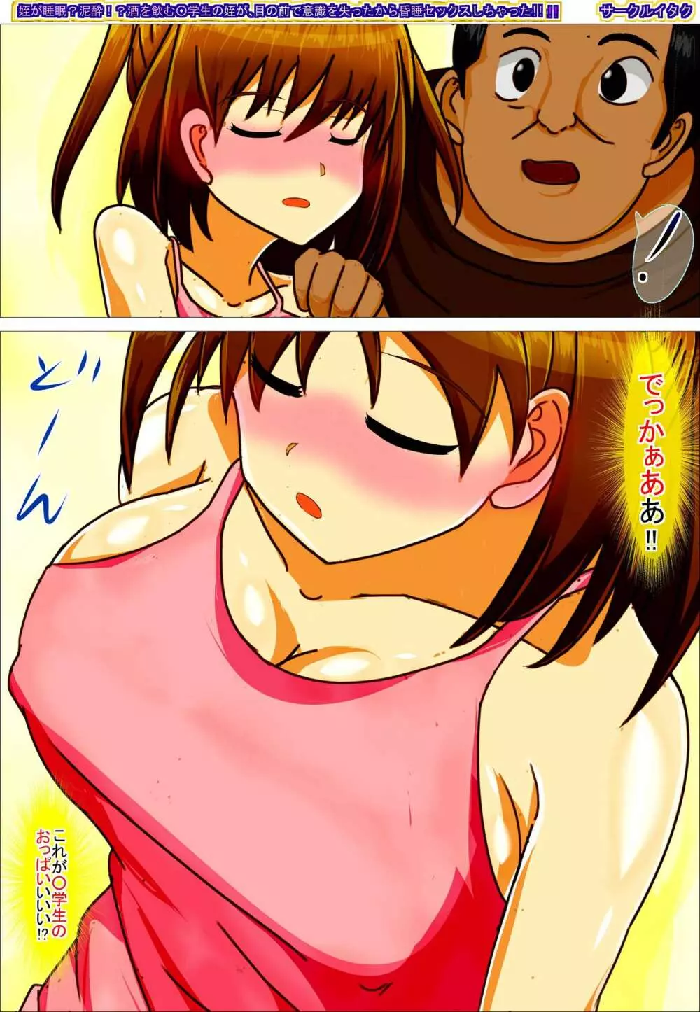 姪が睡眠?泥酔!? 酒を飲む○学生の姪が 目の前で意識を失ったから 昏睡セックスしちゃった!! - page70