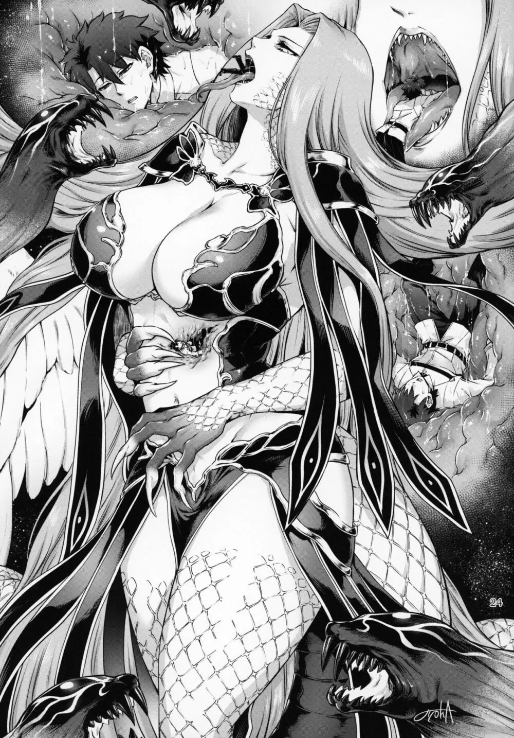 Fate VoreryOrder A.D.2018 丸呑み特異点 - page23