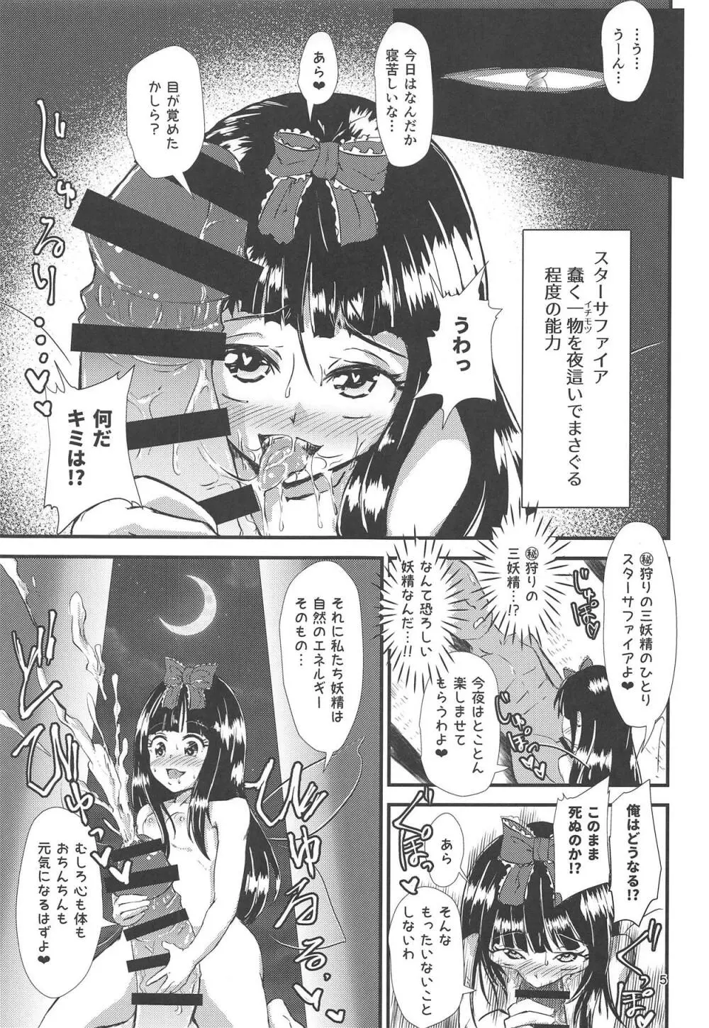幻想郷エロ能力化異変V 妖精大乱交 - page4