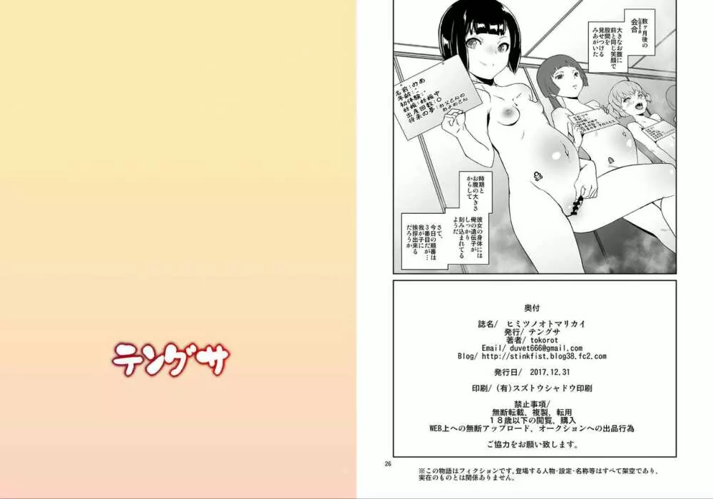 ヒミツノオトマリカイ - page13