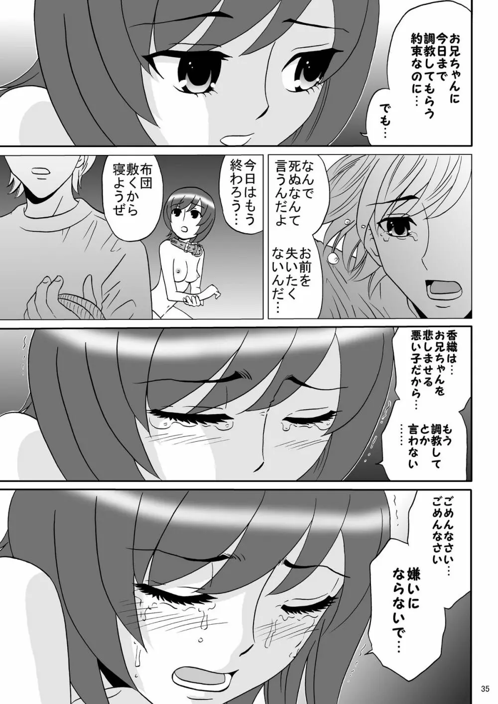 兄妹SM物語「7days fuzz」～七日間調教録～後編 - page35