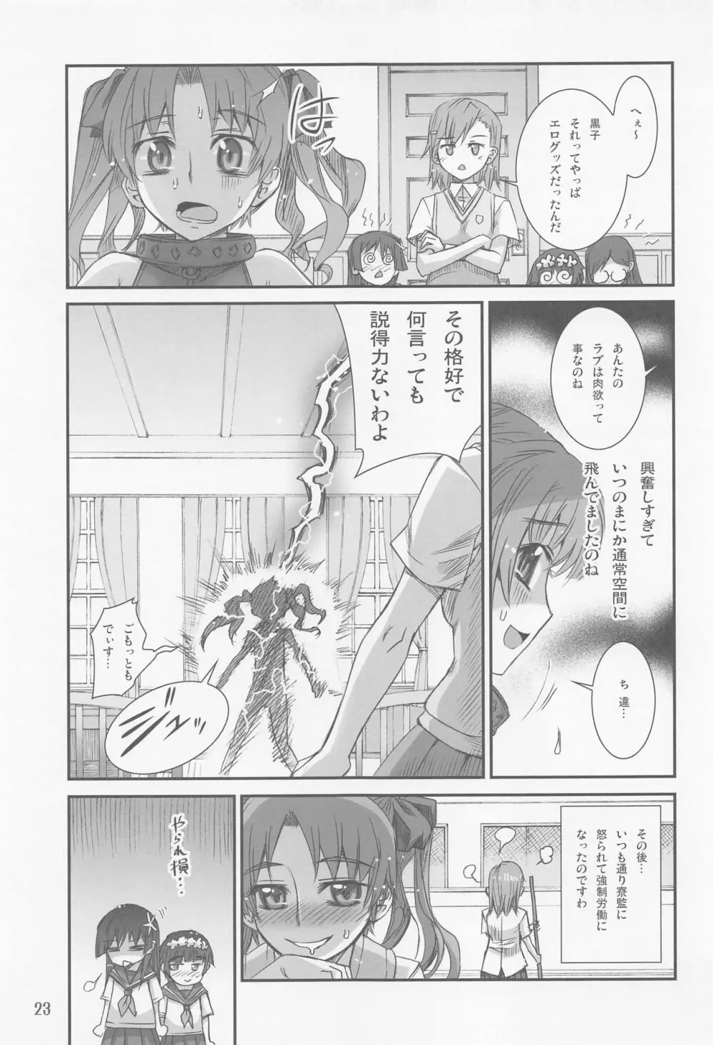 とある黒子の超電導パンツ - page22