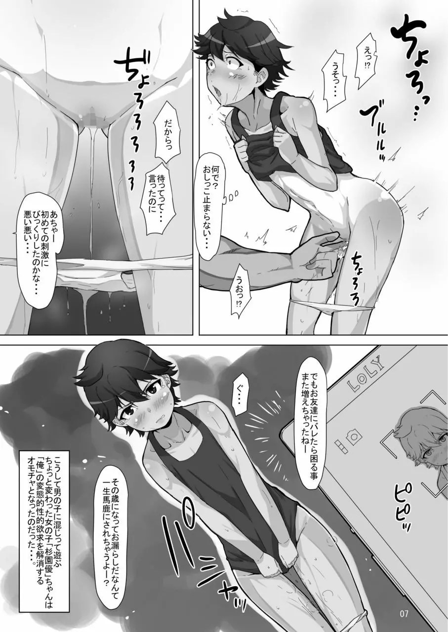 お前…女だったのか…〜やんちゃ少女 杉園優編〜 - page6