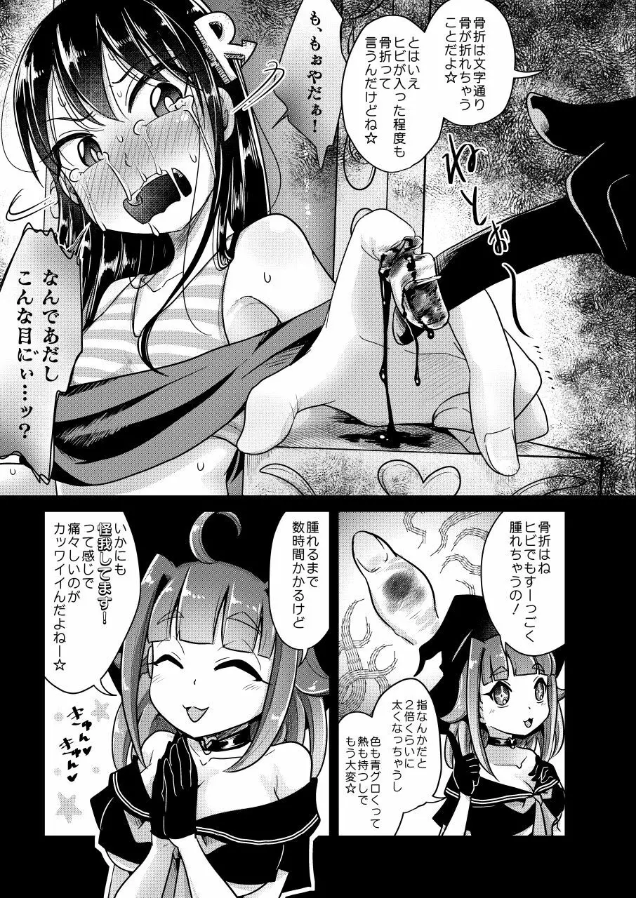 リョナ図鑑～指責め・眼球責め～ - page9