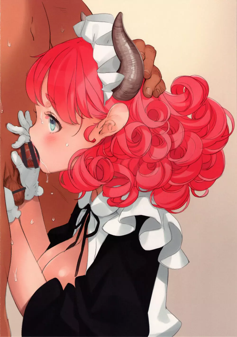 秘密の娼館で亜人メイドを - page30