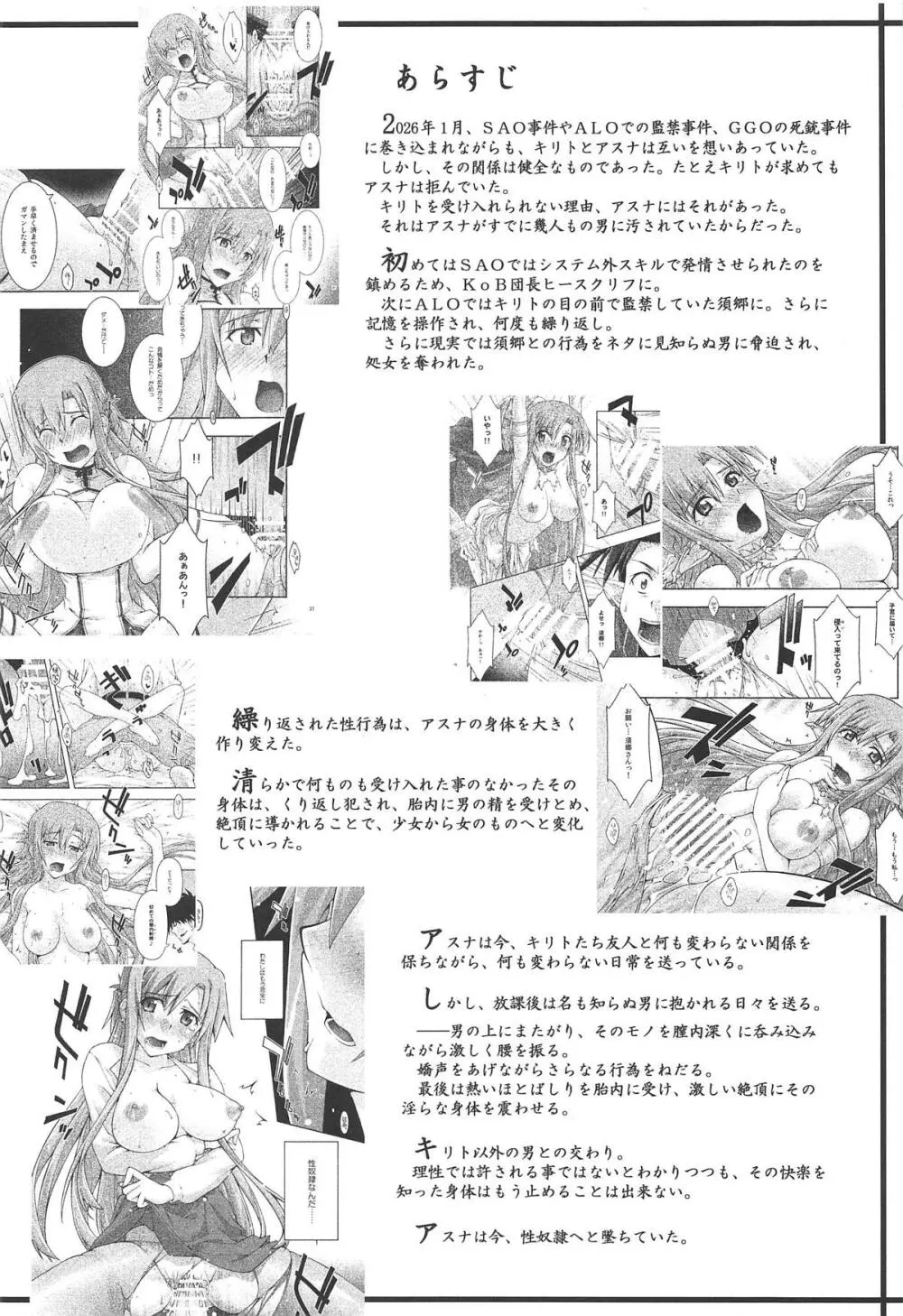 堕チル -アスナ4- - page3
