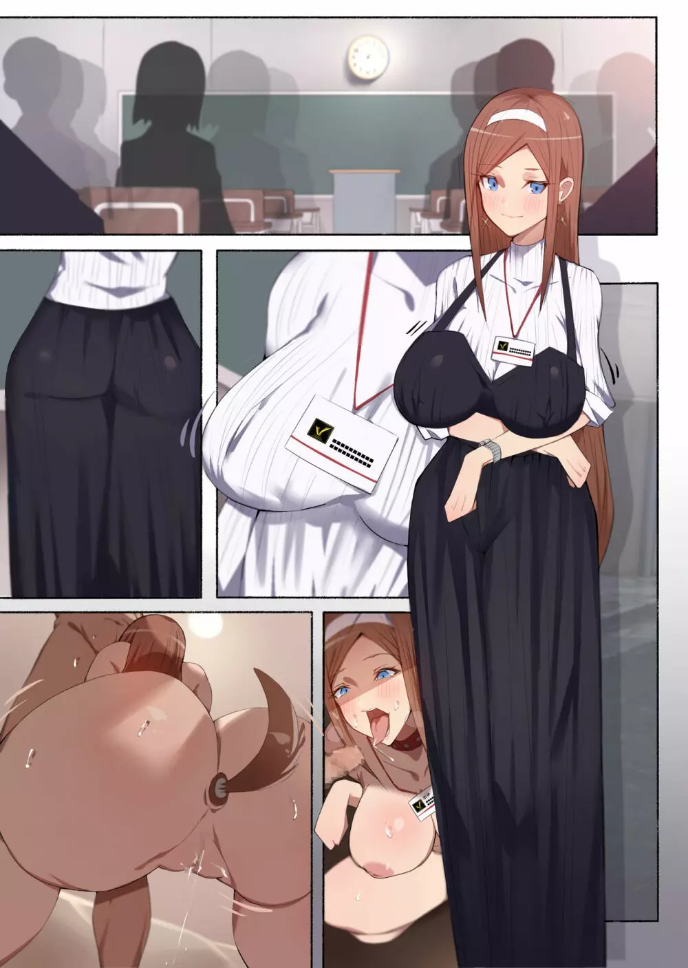 制服美少女 2学期 えぇ!?お尻に恋してる?チアガールちゃんとドスケベな女の子達だってぇ? - page85