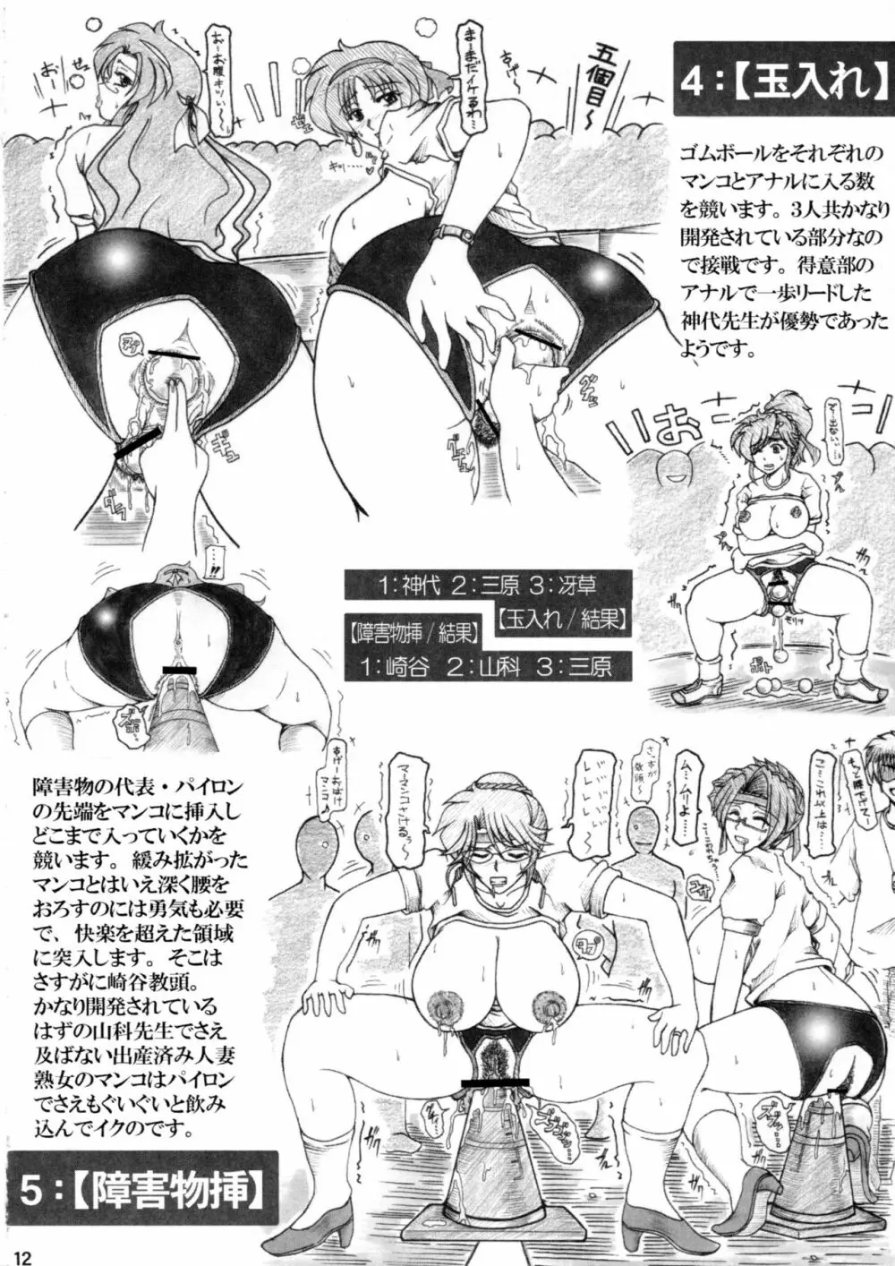 女教師群凌辱艶痴態 II season - page11