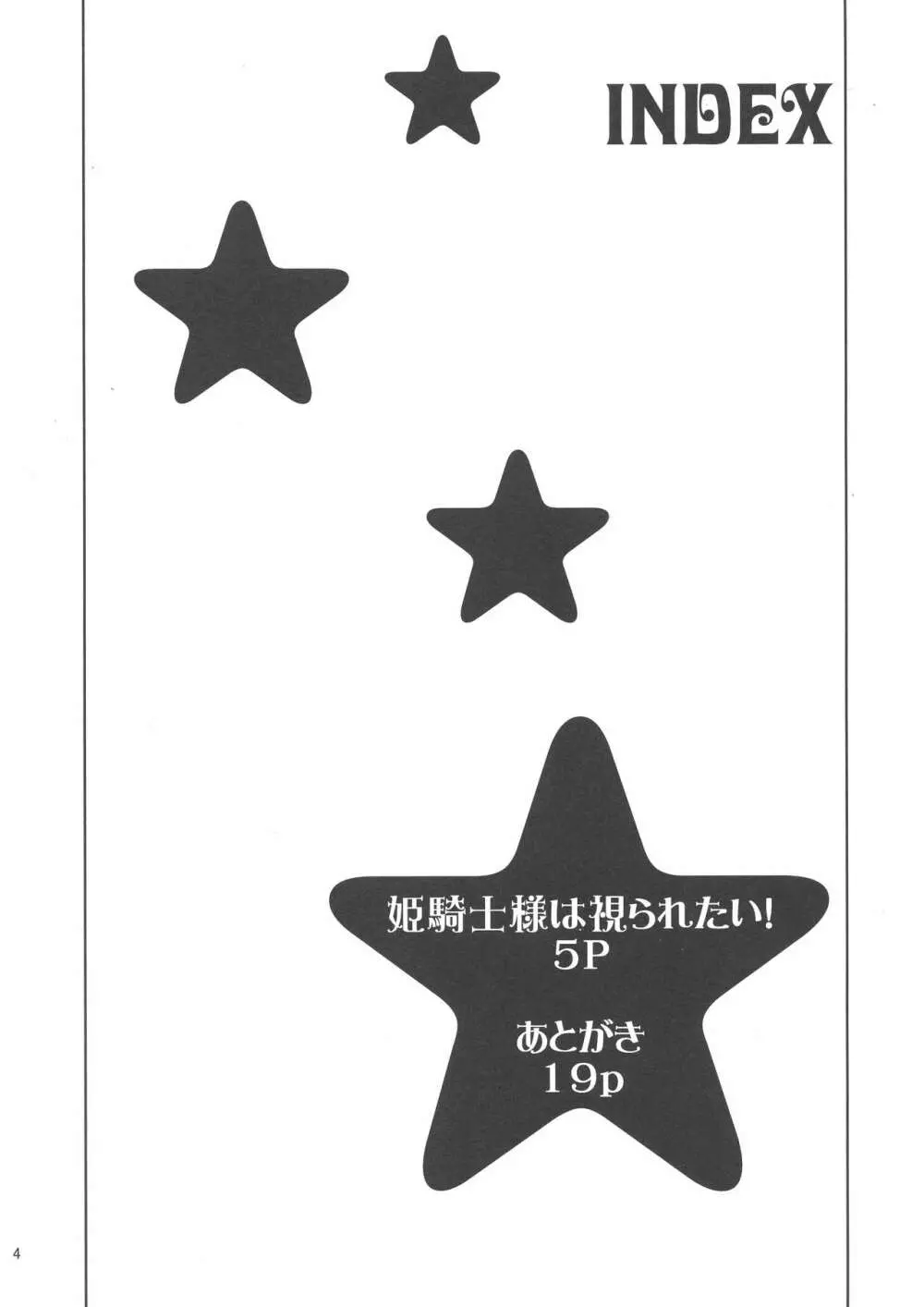 姫騎士様は視られたい! - page4