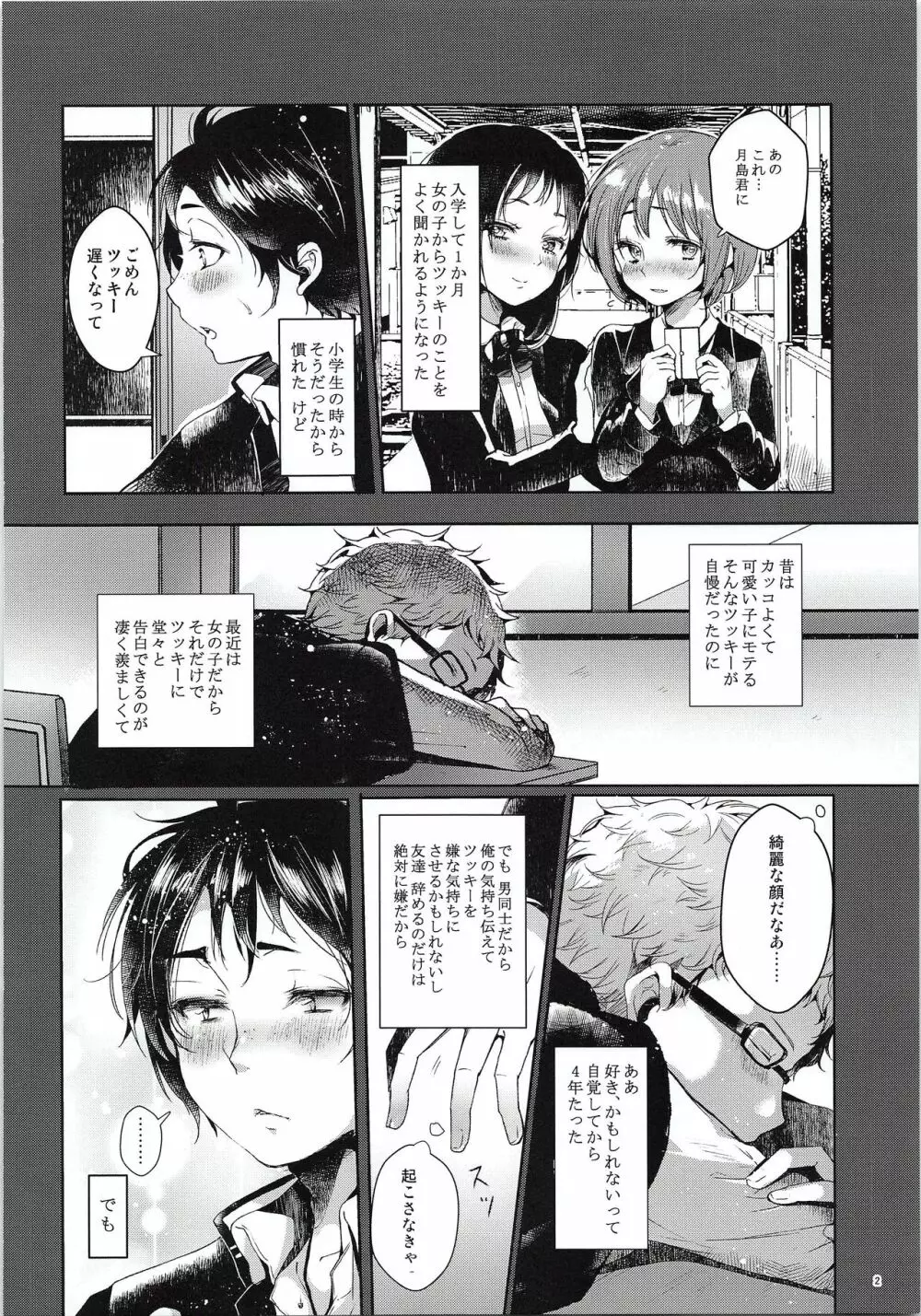 ツッキー! しようよ - page3